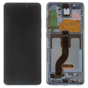 Pantalla Completa Original Con Marco Para Samsung Galaxy S20 Plus 4G/5G G985/G986(azul)