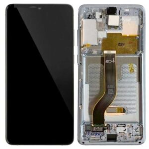Pantalla original Servicepack con Marco compatible Para Samsung Galaxy S20 Plus 4G/5G G985/G986-todos los colores