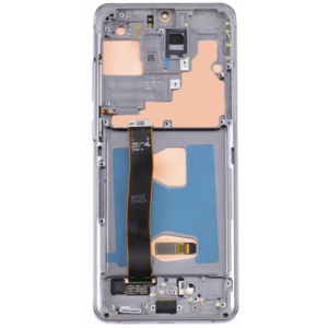 Pantalla Completa ORIGINAL Con Marco Para Samsung Galaxy S20 ULTRA / G988(gris)