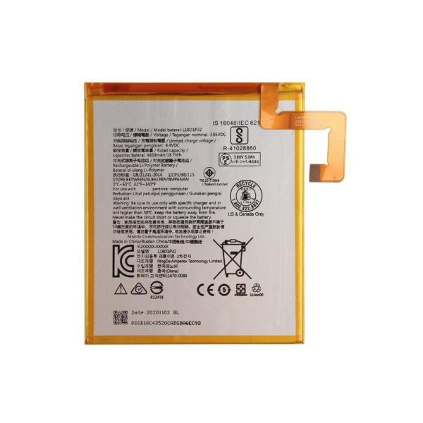 Bateria Litio L18D1P32 - X505 LENOVO TAB M10 HD / TB-X505F
