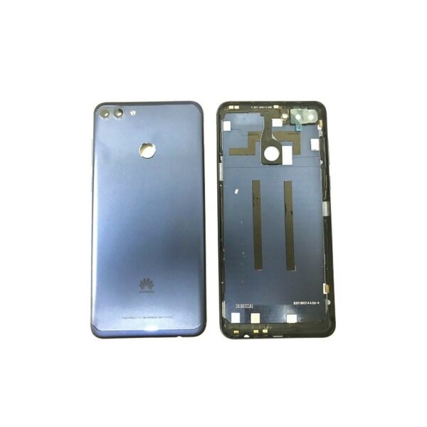 Tapa Trasera Para Huawei Y9 2018 SIN LOGO negro