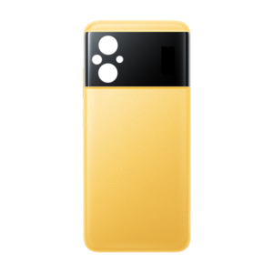Tapa Trasera Para Xiaomi Poco M5 Amarillo