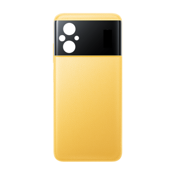 Tapa Trasera Para Xiaomi Poco M5 Amarillo