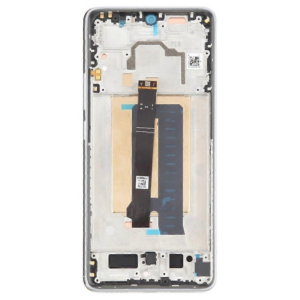 Pantalla Service Pack Original Completa Amoled Y Táctil Con Marco Para Xiaomi Poco X6 Pro  negro