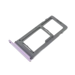 Bandeja SIM+SD Para SAMSUNG GALAXY S9 / G960F / S9 PLUS / G965F morado