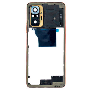Chasis De Intermedio Para Redmi Note 10 Pro bronce