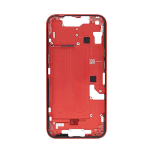 Chasis / Marco Intermedio Con Bandeja Sim Y Botones Físicos Para IPhone 14 Rojo
