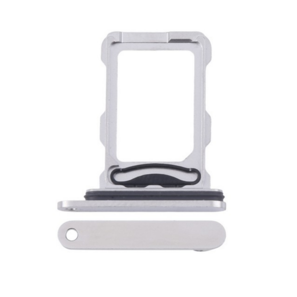Bandeja De Tarjeta SIM Para iPhone 16 Pro Max Blanco