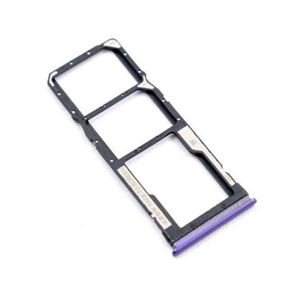 Bandeja sim para Redmi note 9 5G - Morada