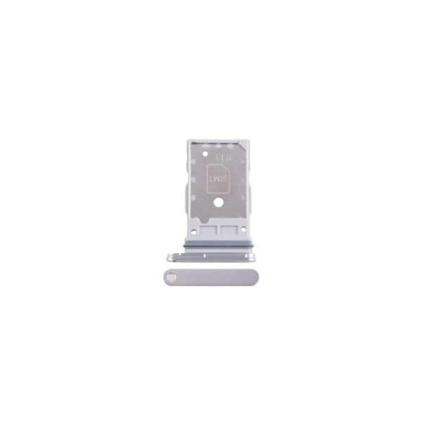 Bandeja De Soporte SIM Para Samsung Galaxy S24 (SM-S921B) / Samsung Galaxy S24 Plus (SM-S926B) Blanco