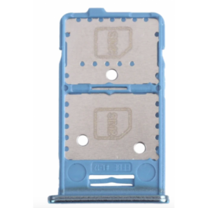 Bandeja Sim y Micro SD Para Samsung Galaxy M31S / M317 azul