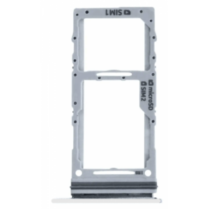 Bandeja Sim+Micro SD  Para SAMSUNG GALAXY NOTE 10 Plus / N975F plata