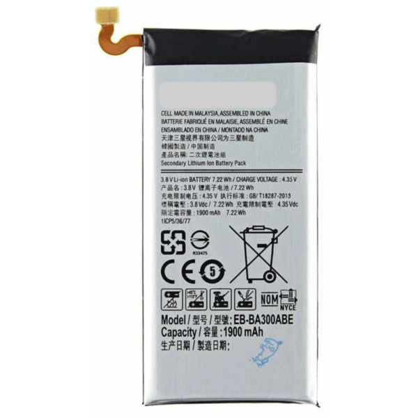 N187 Bateria EB-BA300ABE Para SAMSUNG GALAXY A3 / A300F De 1900mAh SIN LOGO