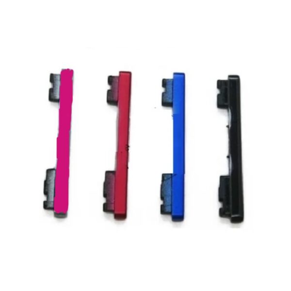 boton lateral volumen y power para Xiaomi Redmi Note 6 / Redmi note 6 pro -negro