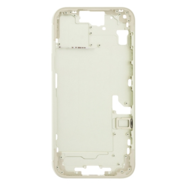 Chasis / Marco Intermedio Con Bandeja Sim Y Botones Físicos Para IPHONE 15 Amarillo