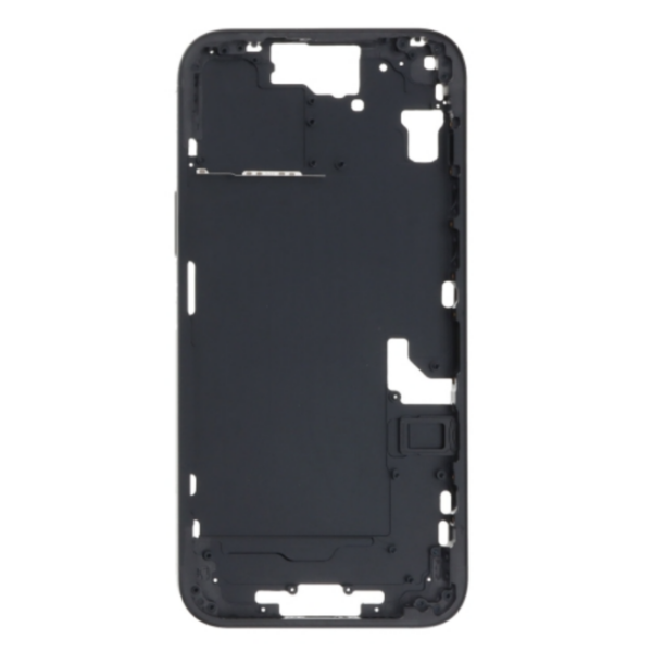 Chasis / Marco Intermedio Con Bandeja Sim Y Botones Físicos Para IPHONE 15 plus Negro