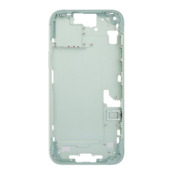 Chasis / Marco Intermedio Con Bandeja Sim Y Botones Físicos Para IPHONE 15 Verde