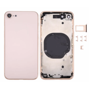 Chasis De Pantalla / Marco Medio / Carcasa Central Con Tapa Trasera Para IPhone 8G / iPh 8G Oro (Calidad Premium) )