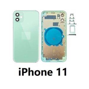 Chasis De Pantalla / Tapa Con Marco Para iPhone 11 Verde (Calidad Premium)