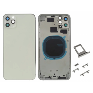 Chasis De Pantalla / Tapa Con Marco Para IPhone 11 Pro Max Blanco  (Calidad Premium)