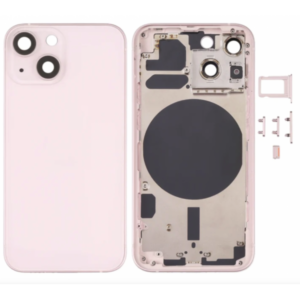 Chasis De Pantalla / Tapa Con Marco Para IPhone 13 Mini Rosa (Calidad Premium)