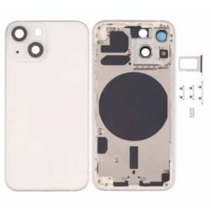 Chasis De Pantalla / Tapa Con Marco Para IPhone 13 Mini Blanco (Calidad Premium)