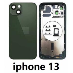 Chasis De Pantalla / Tapa Con Marco Para IPhone 13 Verde (Calidad Premium)