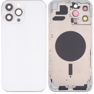 Chasis De Pantalla / Tapa Con Marco Para IPhone 13 Pro Max Blanco (Calidad Premium)