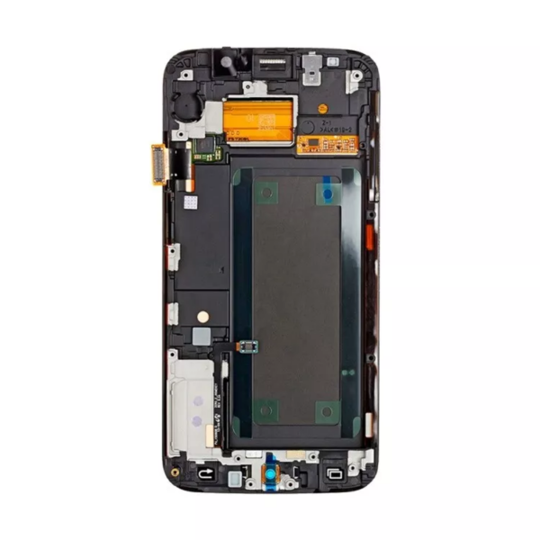 Pantalla Reparada para Samsung Galaxy S6Edge Plus con marco Azul Oscuro