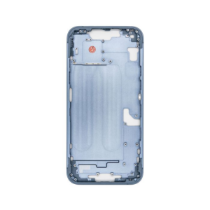 Chasis / Marco Intermedio Con Bandeja Sim Y Botones Físicos Para IPhone 14 Azul