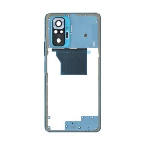 Chasis De Intermedio Para Redmi Note 10 Pro azul