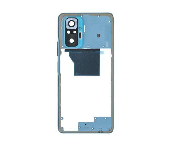 Chasis De Intermedio Para Redmi Note 10 Pro azul