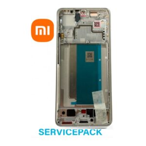 Pantalla Completa LCD Y Táctil Original Con Marco Para Xiaomi Poco F6 PRO 5G (BLANCO)