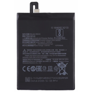 Bateria BM4E Para Xiaomi Pocophone F1 De 3900/4000 MAh SIN LOGO