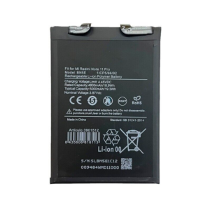 Bateria Litio BN5E Para REDMI NOTE 11 PRO 5G / Poco X4 Pro 5G de 5000mah