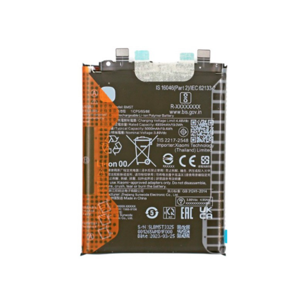 Bateria Litio BM5T Para Xiaomi MI 13T / Poco X6 Pro De 5000mAh/19.4Wh