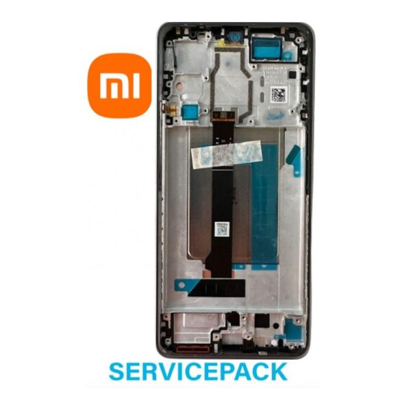 Pantalla Completa LCD Y Táctil Original Con Marco Para Xiaomi Poco F6 5G (ORO)