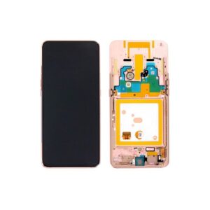 N83 Pantalla Completa Original Con Marco Para Samsung Galaxy A80 2019 4G / A805 (ORO)