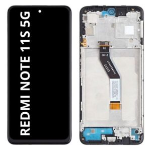 Pantalla Completa Tactil Y LCD Con Marco Para Redmi Note 11s 5G/ Poco M4 Pro 5G/ Redmi Note 11T 5G