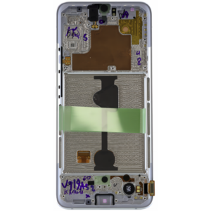N84 Pantalla Original Con Marco Para Samsung Galaxy A90 / A908 / A90 5G (Blanco)