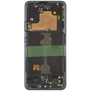 N84 Pantalla Original Con Marco Para Samsung Galaxy A90 / A908 / A90 5G (NEGRO)