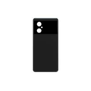 Tapa Trasera Para Xiaomi Pocophone M4 5G / Poco M4 5G (NEGRO)