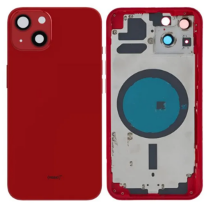 Chasis De Pantalla / Tapa Con Marco Para IPhone 13 Rojo (Calidad Premium)