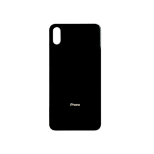 Tapa Trasera para iPhone XS Max – Negro (Calidad Premium)