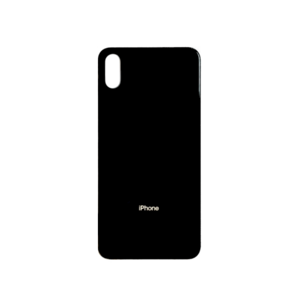 Tapa Trasera para iPhone XS Max – Negro (Calidad Premium)