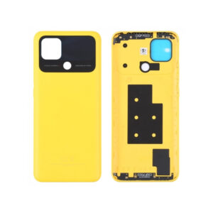 Tapa Trasera Para Poco C40 amarillo