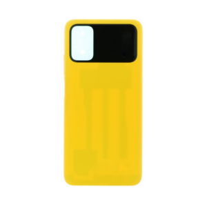 Tapa Trasera Para Xiaomi Poco M3 pro Amarillo