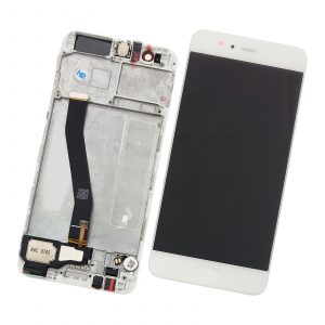 Pantalla Completa LCD Y Táctil Con Marco para Huawei P10 – Blanco