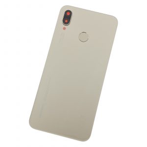 Tapa Trasera para Huawei P20 Lite – Oro / Original Con Lente Y Huella