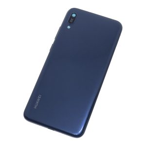 Tapa Trasera Para Huawei Y5 2019 SIN LOGO azul